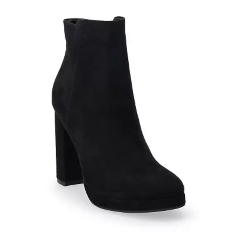 NEW Just Fab Heeled Boots